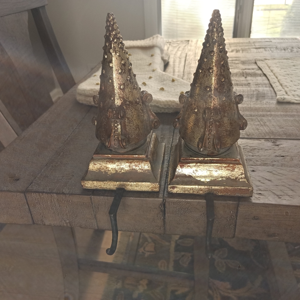 Stocking holders, set